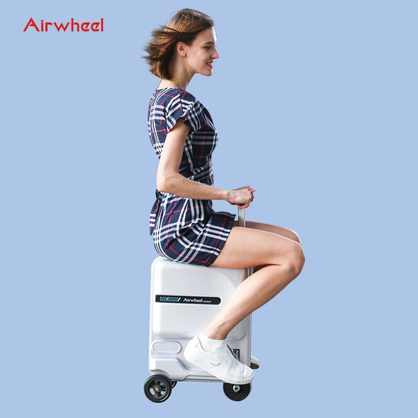 Airwheel smart suitcase SE3miniT business suitcase carry on smart luggage ride on traveling trolley bags luggage