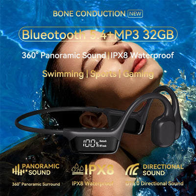 Xiaomi Mijia Bone Conduction Earphones IPX8 Waterproof Headset for Swimming