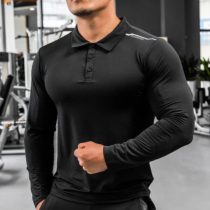 Mens Gym Compression Shirt Male Rashgard Fitness Long Sleeves Running Clothes Homme T-shirt Football Jersey Sportswear Dry Fit