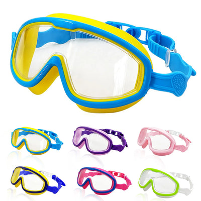 Big Frame Kids Anti Fog Swim Goggles