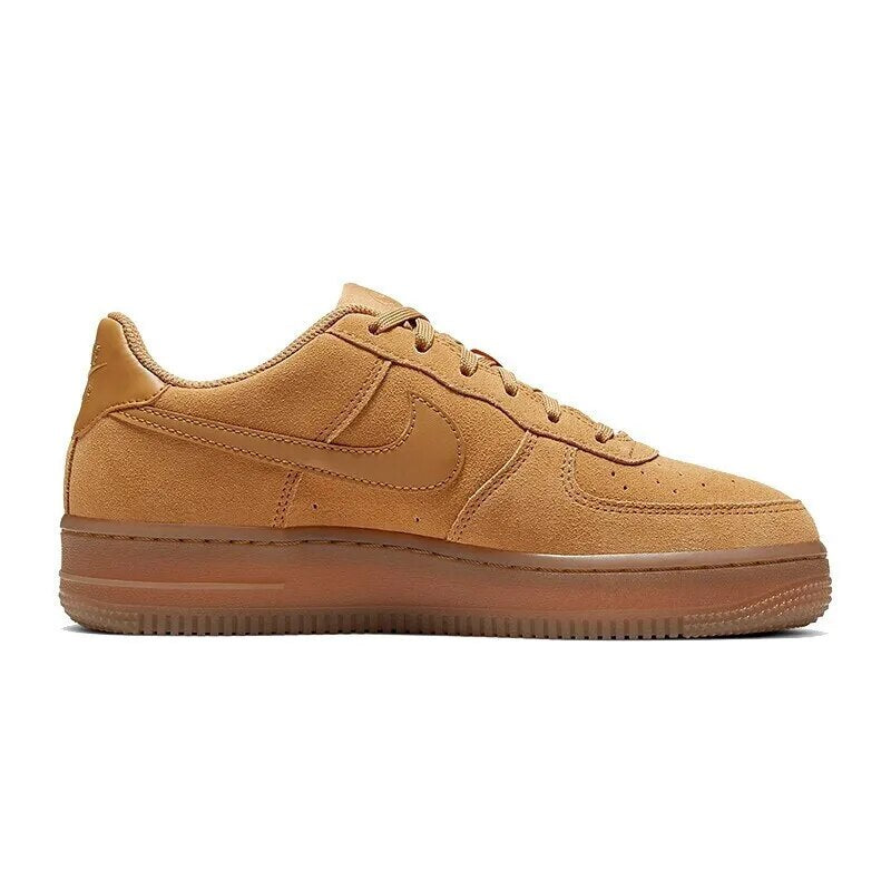 New High Quality Nike Air Force 1 Low 07 Flax Men and Women Skateboarding Shoes Outdoor Sneakers Shock Absorption AA4061 200