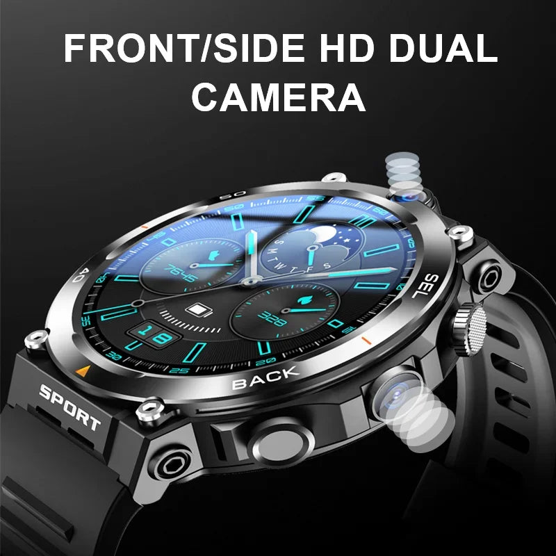 SIM Card Smart Watch Dual Camera GPS Wifi NFC