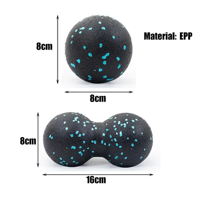 EPP 8cm Peanut Balls Body Massage Fascia Ball High Density