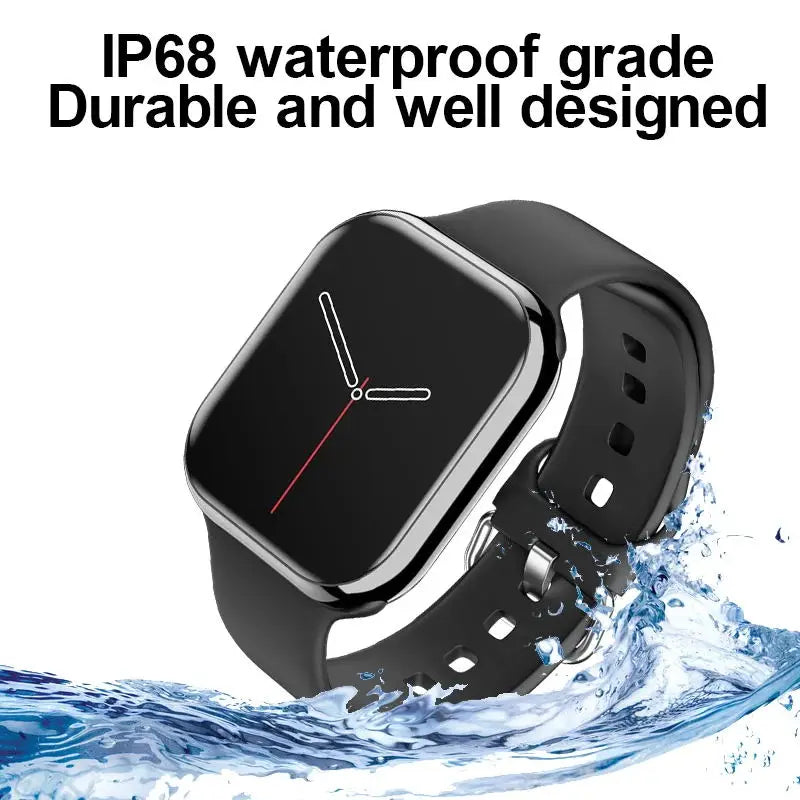 9 Smart Watch Men Body Temperature BT Call NFC