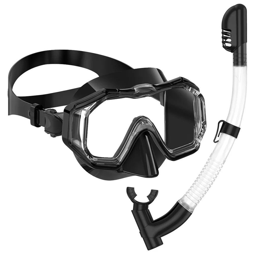 Snorkel Mask Set Scuba Diving Swimming Goggles