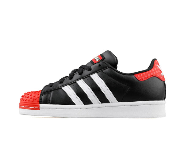 Adidas Original Superstar J Black Kids Shoes Unisex Girls & Boys Casual Sneakers