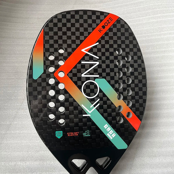 Kona Carbon Fiber  Beach Tennis Racket With Cover Bag Original