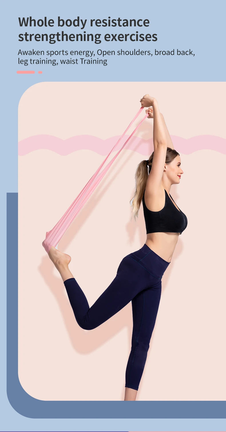 Yoga Pilates Elastic Resistance Band