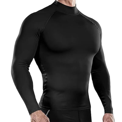 Men Bodybuilding Sport T-shirt Quick Dry Running Shirt Long Sleeve Compression Top Gym T Shirt Men Fitness Tight Rashgard