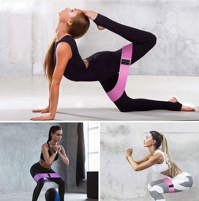 Resistance Hip Booty Bands Glute Thigh Elastic Workout Bands