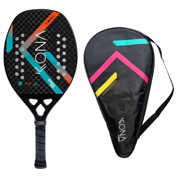 Kona Carbon Fiber  Beach Tennis Racket With Cover Bag Original