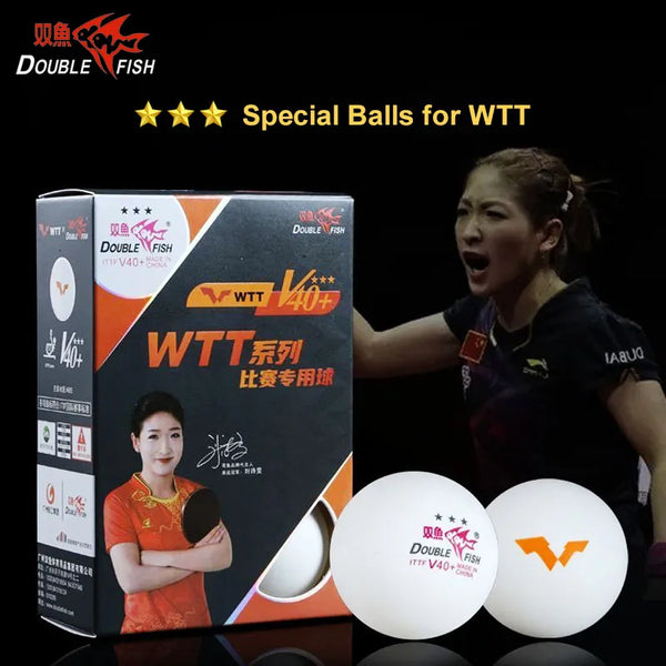 Double Fish 3 Star Table Tennis Balls V40