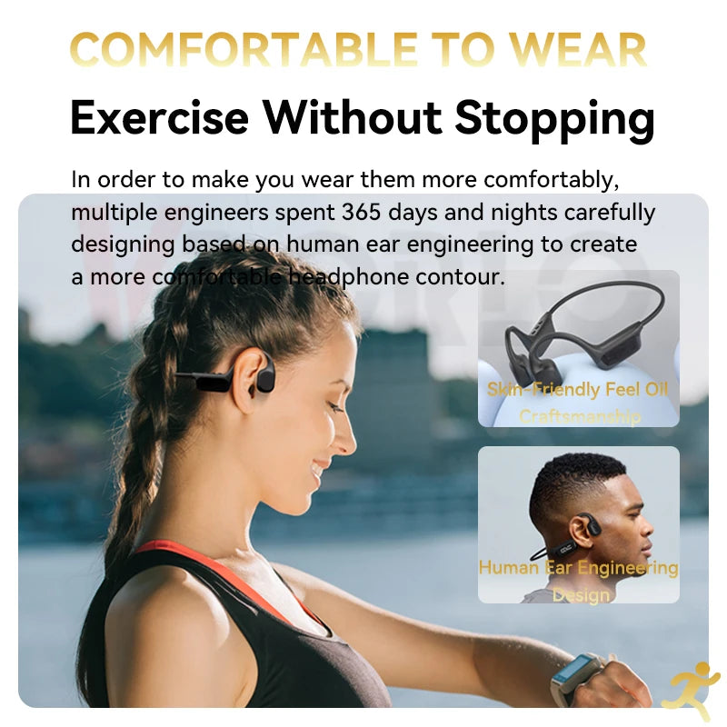 Xiaomi Mijia Bone Conduction Earphones IPX8 Waterproof Headset for Swimming