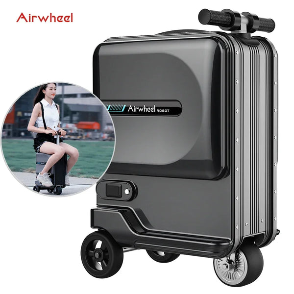 airwheel smart luggage carry on SE3mini 20 inch ride on luggage scooters for travelling business suitcase