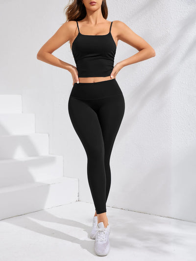 High Waist Ladies Yoga Leggings Fitness Running Pants