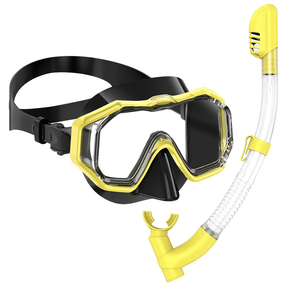 Snorkel Mask Set Scuba Diving Swimming Goggles