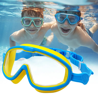 Big Frame Kids Anti Fog Swim Goggles