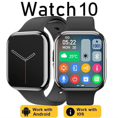 9 Smart Watch Men Body Temperature BT Call NFC