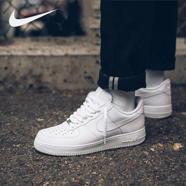 Original Fashion Classic Nike AIR FORCE 1 AF1 Men's Skateboard Shoes Outdoor Sports Shoes Breathable YS